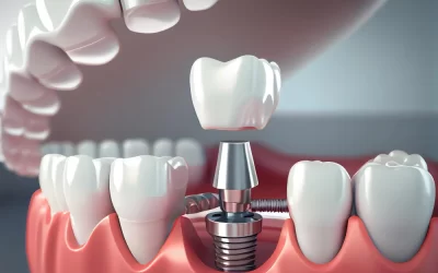 What are dental implants made of?